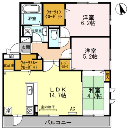 堺市駅 徒歩6分 2階の物件間取画像